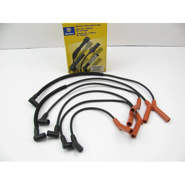 Napa 700438 Ignition Spark Plug Wires For Chrysler, Dodge 3.3l 1990
