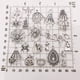 thumbnail image 2 of 100 Piezas Surtidas de de Halloween, Colgante, Hallazgos de Joyería, Suministros para Manualidades, Plata Antigua Galvanizada, 2 of 9