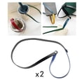 thumbnail image 4 of Correa de repuesto para bolso 1 pieza imitación de repuesto de correa hombro corto correa de repuesto con correa corta - Negro Azul Azul negro Magideal Correa de repuesto para bolso, 4 of 7