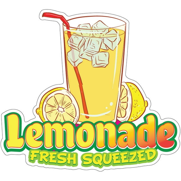 Lemonade Fresh Squeezed Decal Concession Stand Food Truck Sticker