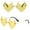 Yellow, variant on WIFKLSIIPG Heart Rimless Funny Party Cute Sunglasses 2022 Blank Sunglasses Name Brand Sunglasses