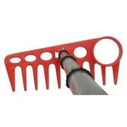 New JP Lann Golf Ball Rake 2 in 1 Combo Retriever Orange - 15