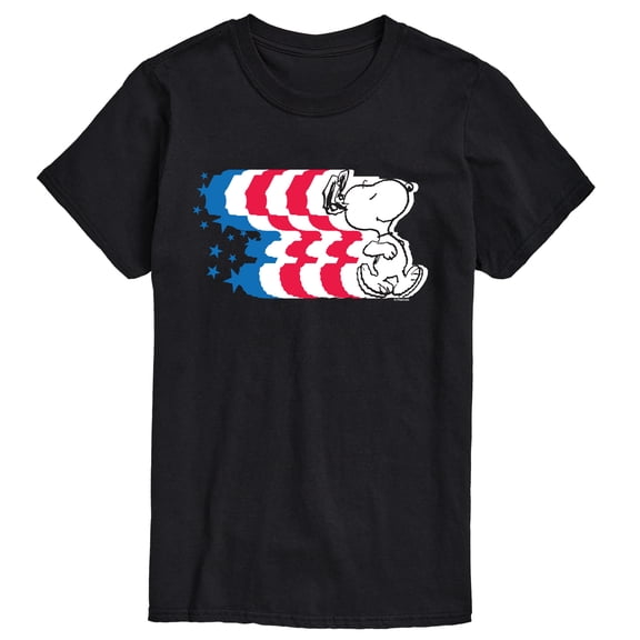 Peanuts - Snoopy Americana Short Sleeve Graphic T-Shirt