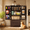 Dark Brown, variant on Freestanding White Storage Cabinet with Doors & Drawers, 24"W x16"D x47"H Engineered Wood Pantry Organizer for Kitchen, Bathroom & Laundry Room White