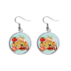 thumbnail image 1 of Alimentos de ajo tomate Pizza Italia Pendientes pendientes de plata colgantes joyas señora Unbranded M, 1 of 3