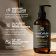 thumbnail image 6 of M3 Cellulite Body Massage Oil with Collagen and Stem Cell, Unscented, 8 fl oz, 6 of 15