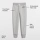 thumbnail image 2 of Pantalones Jogger con Logo para Niños de Gap, Color Rojo Puro, Talla XS, 2 of 3