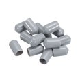 thumbnail image 4 of 20 Pcs Embouts en Caoutchouc 9.5mm(3/8 Pouces) PVC Rond Protecteurs de Filetage Gris, 4 of 5