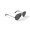 thumbnail image 5 of Ray Ban RB3025 Aviator Sunglasses 58 mm Gunmetal FrameNon Polarized, 5 of 14