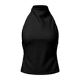 thumbnail image 4 of XIYON Womens Summer Tops Fashion Satin Backless Sleeveless Tank Top For Streetwear Versatile Camisole Casual Wear Trendy Going Out Tops Classic, 4 of 4