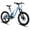 Blue, variant on AIVA 20 Inch Mountain Bike, Magnesium Alloy Frame Dual Full-Suspension Mountain Bicycles, 7-speed Bike with Disc Brake