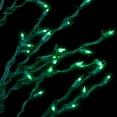 thumbnail image 5 of Northlight 4' Prelit Artificial Christmas Tree White Lighted Cascade Twig Outdoor Decoration - Green, 5 of 9