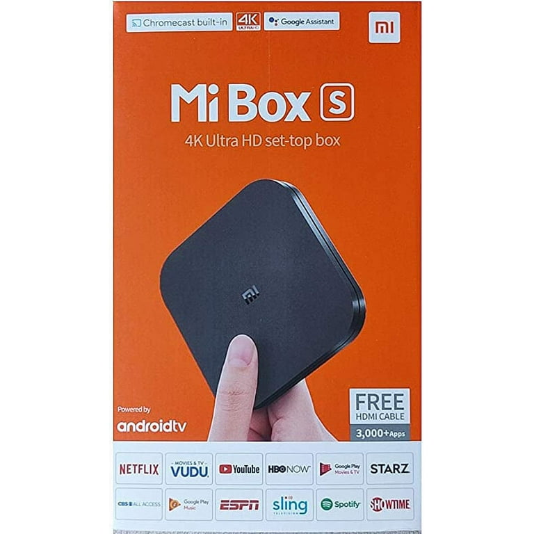 Xiaomi Mi Box S 4K HDR Streaming Media Player with Remote Control