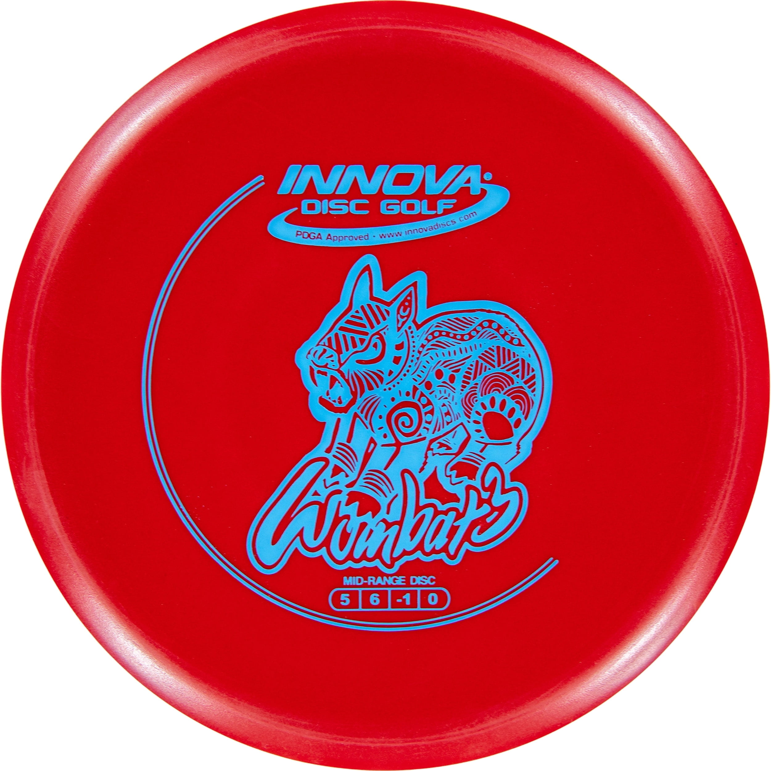(2 pack) Innova DX Wombat3 Mid-Range Disc Golf Disc