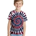 thumbnail image 5 of BOOMNY Toddler Baby Boys Tshirts Short Sleeve T Shirts for Boys Tie Dye Graphic Breathable Loose Fit Cozy Childrens Dailywear, 5 of 5