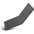 thumbnail image 1 of KOMI Foldable Bluetooth Keyboard, Ultra-Thin Folding Rechargeable Keyboard, Portable Wireless Keyboard for Laptop iPhone iPad, Compatible with All iOS Android Windows Tablet Smartphone Devices, Gray, 1 of 5