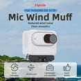 thumbnail image 3 of SGACAI Protector de viento para micrófono PandaXun para Insta360 GO 3S/GO 3, protector de viento para micrófono, funda de algodón, kit de audio, esponja reductora de ruido para accesorios de cámara, 3 of 6