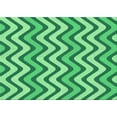 thumbnail image 1 of Ahgly Company Machine Washable Indoor Rectangle Transitional Green Area Rugs, 7' x 9', 1 of 7