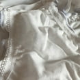 thumbnail image 2 of Huhudde Women's Ruffled Trim Underwear Hipsters Embroidered Letter Soft Ice Silk Fabric Panties Sweet Bowknot Briefs Underpants, 2 of 19