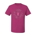 thumbnail image 2 of Believe Hope Awareness Men's Graphic T-Shirt, Fuschia, Large, 2 of 3