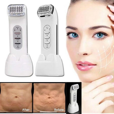 Laser Skin Tightening Machine WALFRONT RF Facial Machine,RF Radio Frequency Dot Matrix Face Tightening Rejuvenation Skin Beauty Machine US ()