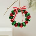 thumbnail image 6 of Christmas Bells,Christmas Bells Ornaments,Christmas Decor Hanging Bell,Iron Christmas Belles Pendant Christmas Party Decoration Door Hanging Christmas Tree and Window Belles Wreath Hanging Decoration, 6 of 7