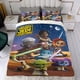 thumbnail image 4 of Aventuras Jedi Jóvenes Conjunto de sábanas temático, trío de piezas, cómodo y amigable con la piel, diseño único, regalo de decoración para el hogar para familiares, amigos y fans,140cm *210cm, 4 of 6