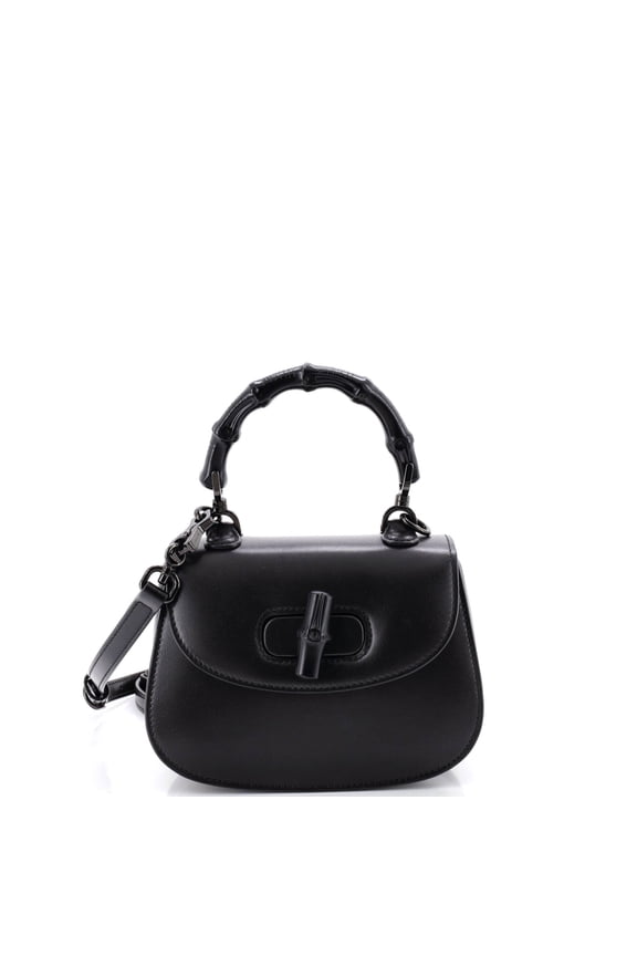 Pre-Owned Bamboo 1947 Top Handle Bag Leather Mini By Rebag