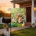 thumbnail image 4 of SLYNSHome Easter Egg Bunny Garden Flag Easter Garden Flags 12x18 Double Sided Flower Yard Flag for Outside Flower Seasonal Farmhouse, 4 of 7