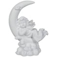 thumbnail image 2 of Northlight Girl Cherub Laying on Crescent Moon Statue - 7.25", 2 of 7