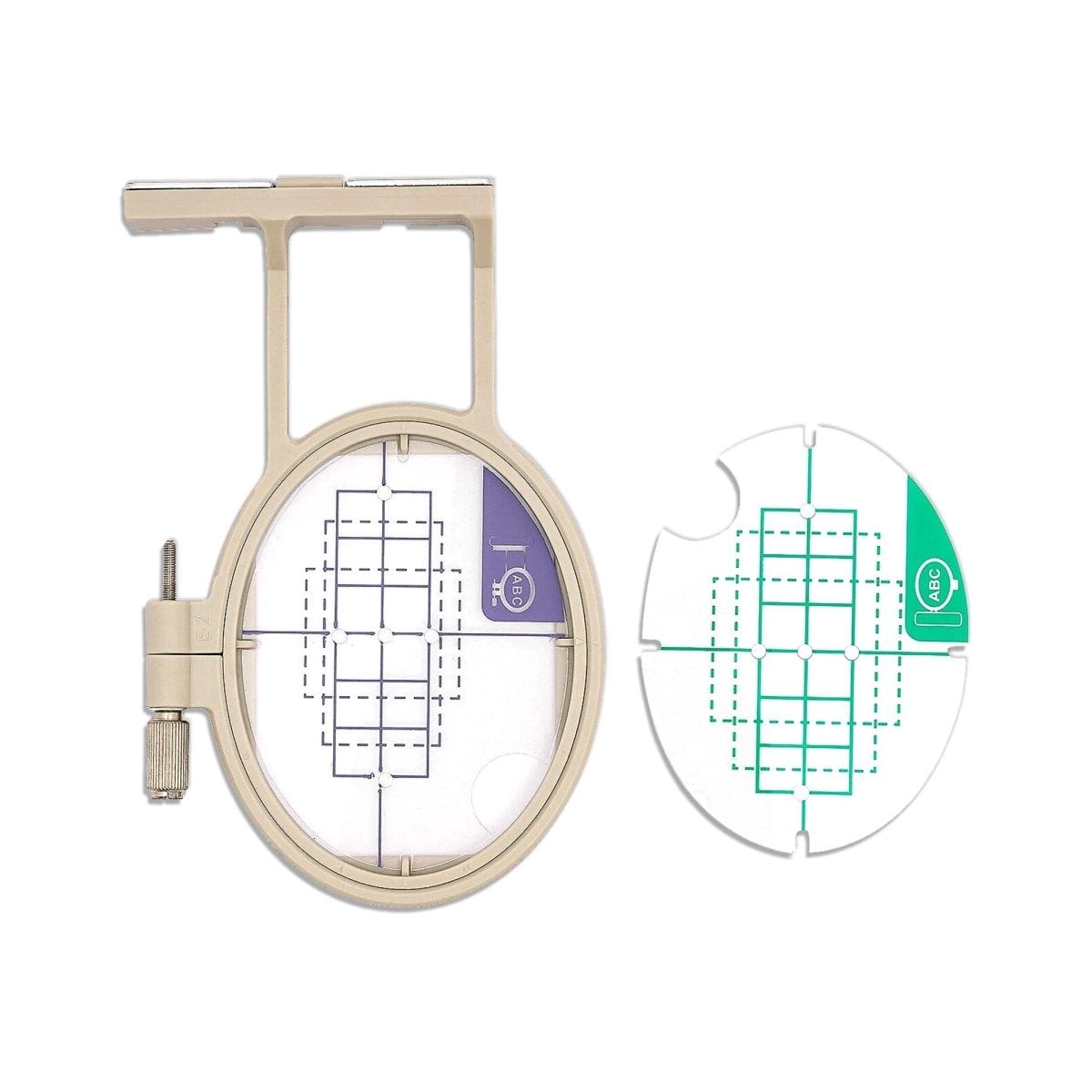 4pc Embroidery Hoop Set & Thread for Brother SE2000, PE900 & Other Models