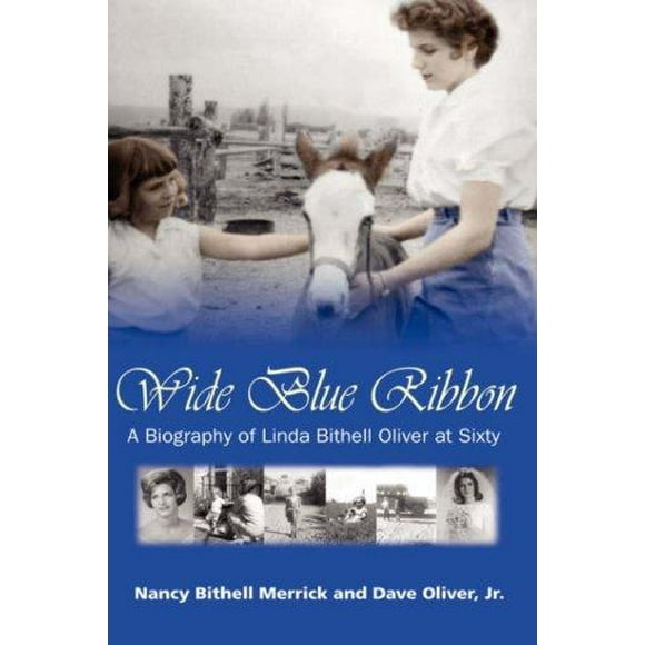 Wide Blue Ribbon