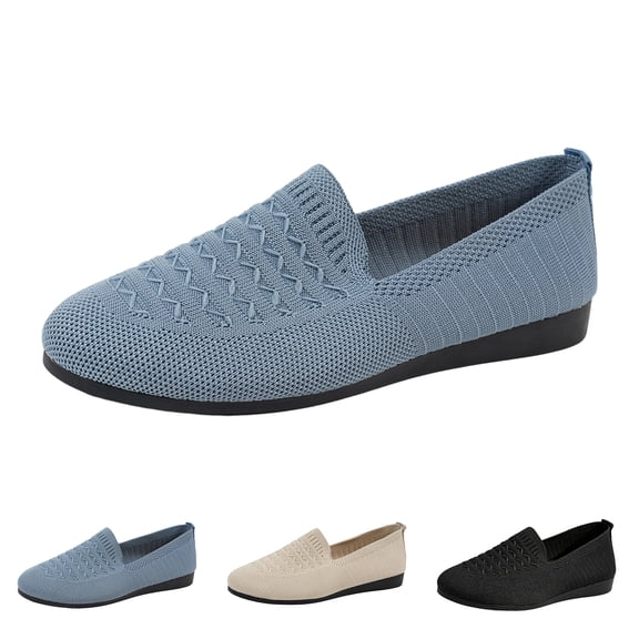 Orthopedic Shoes for Women, Women Wide Width Breathable Walking Comfortable Slip On Sneakers, Non Slip Food Service Lightweight Sneake