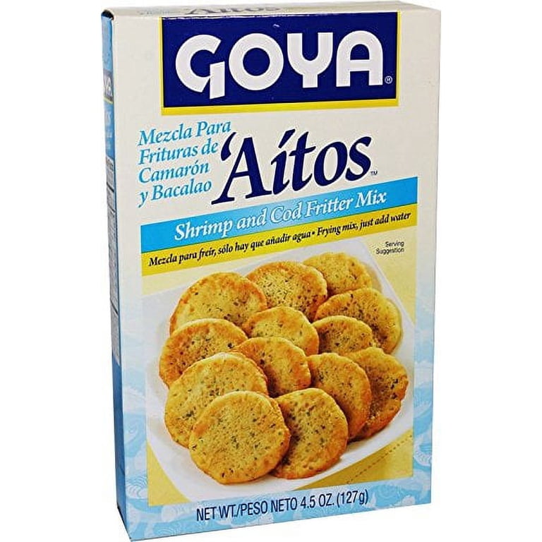 Goya Shrimp and Cod Fritter Mix 4.5 oz - Walmart.com