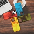 thumbnail image 7 of Thermal Sensor Case Compatible with iPhone 14 Case Color Changing Slim Ultra Thin Shockproof Cover Fluorescent Thermal Heat Induction Noctilucent Matte Case for Women and Men, Red, 7 of 7