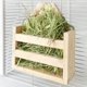 thumbnail image 3 of Estante para comedero de para conejos, dispensador de hierba de madera, soporte de alimentación para animales pequeños para conejitos en jaula, 3 of 6