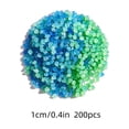 thumbnail image 3 of 200PCS Glow in The Dark Pebbles, Rainbow Glow in the Dark Rocks Outdoor Pathways, Garden, Walkway, Aquarium and Yard Decor, Waterproof Night Guide Rocks for DIY Landscape Lighting, 3 of 6