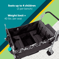 thumbnail image 3 of Safety 1st Summit Sprint Quad Wagon Stroller, 3 of 9