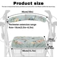 thumbnail image 6 of Jiueut Flower Medical Products Hummingbird Rollator Walker Seat & Back Cover for Women 2 Piece Padded Seat Cushion for Rollator Walker Driving Aid Cover for Seniors, 6 of 7