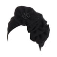 thumbnail image 3 of Turbans pour Femmes Bonnet Fleurs Bonnet Bonnet Chapeaux, 3 of 3