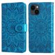 thumbnail image 4 of Funda tipo cartera GANGXUN para iPhone 13 , diseño girasol, cuero PU, soporte, cierre magnético, tarjetero, 4 of 5
