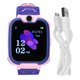 thumbnail image 1 of Tomar fotografías, reloj despertador Reloj para teléfono para niños Reloj con iluminación de llamada de emergencia SOS (rosa), 1 of 5