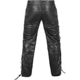 thumbnail image 5 of DEFY Men's Thick Cowhide Leather - Full Grain Motorcycle - Leather Pants, 5 of 5
