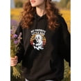 thumbnail image 3 of Festive Frights Halloween Hoodie for Men and Women, Unisex Pullover Hooded Sweatshirt, Comfortable Cotton Poly Blend, Casual Seasonal Outfit, 3 of 5