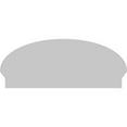 thumbnail image 5 of Ekena Millwork 40"W x 16-7/8"H x 2-3/4"P Elliptical Smooth Architectural Grade PVC Combination Pediment, 5 of 7