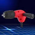 thumbnail image 4 of Right Angle Adapter 90 Degrees Electric Drill Attachment 9.5mm Round Shank Keyless Chuck, 4 of 4