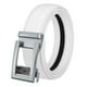thumbnail image 2 of Cinturón para hombre Yuyangstore de cuero PU sin agujeros Blanco, 2 of 8