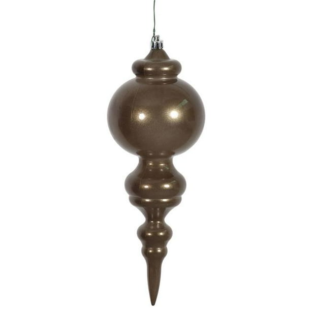 Pewter Candy Uv Drilled Finial Ornament 9 5 In 2 Per Bag Walmart Com Walmart Com