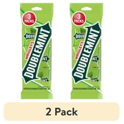 (2 pack) Wrigley's Doublemint Bulk Chewing Gum, Value Pack - 15 Count (3 Pack - Total of 45 Pieces)