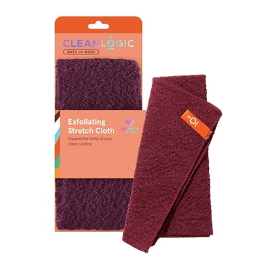 Cleanlogic Exfoliating Stretch Cloth for All Skin Types, 1 Count, Color May Vary